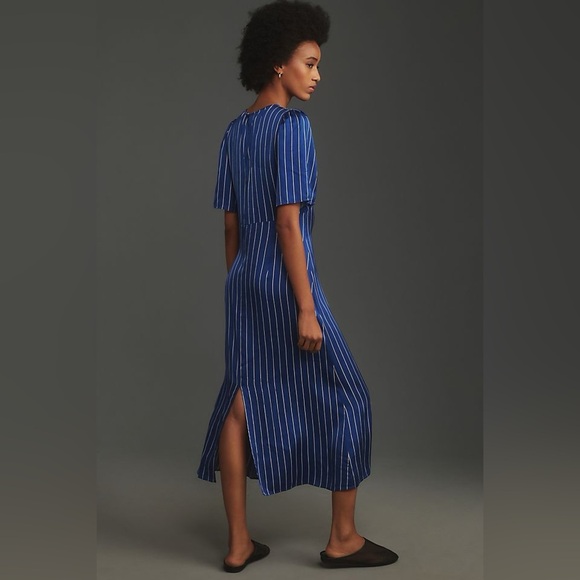 Anthropologie Baum und Pferdgarten Avigail Midi Dress Sz 8 - Picture 2 of 6